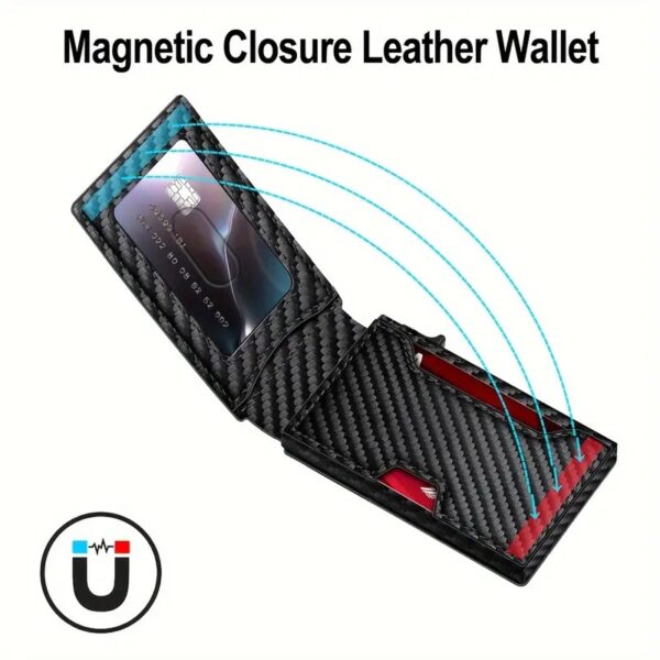 0a61cd50-9145-4ead-86f1-91bc242e3d67.jpeg RFID Blocking Card Holder Wallet — Auto Pop-Up Cards, Magnetic Closure