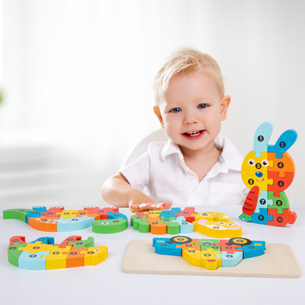 4be32025-d4b9-4325-9684-e969b7b4503d.jpg Wooden Animal Jigsaw Puzzles — Numbered Learning Puzzle for Kids