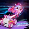 Unicorn Remote Control Car — Rolling Stunt Toy for Kids