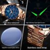 Men's Waterproof Multifunction Watch — Quartz Sports Watch