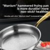 c2f69f5f-5239-4558-9d90-3b1dc59ffcbb.png Titanium Frying Pan — Uncoated with Stainless Steel Base