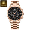 Men's Waterproof Multifunction Watch — Quartz Sports Watch