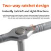 66-in-1 Ratchet Screwdriver Set — S2 Steel Bits