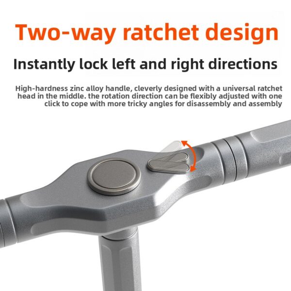 66-in-1 Ratchet Screwdriver Set — S2 Steel Bits