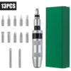 13-Piece Impact Screwdriver Set — Magnetic Bits