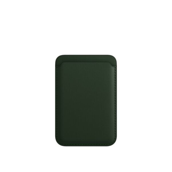 For Magsafe Magnetic Luxury Leather Card Holder Wallet Case For 14