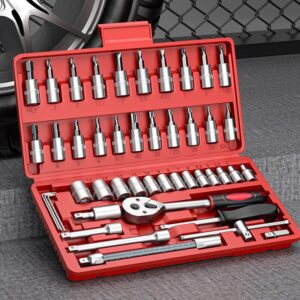 Professional Socket Wrench Tool Set — Garage & Auto