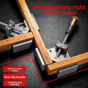 90° Angle Clamp — Woodworking Corner Clamp