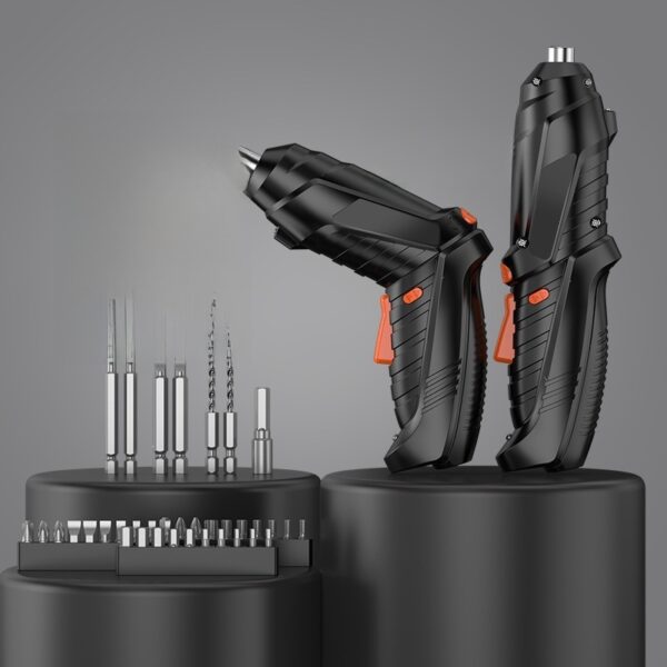 a9f33367-12ea-4fe2-96fe-9ed8aa52ac43.jpeg Cordless Electric Screwdriver Set — 47 Pieces, Rechargeable