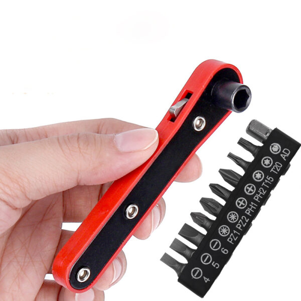 Mini Ratchet Screwdriver Set — 36-Tooth with Bits