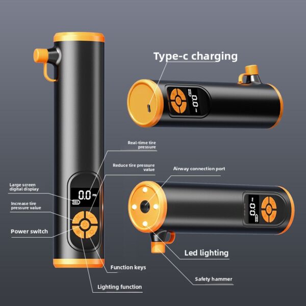 bdbe5aa7-e8aa-42eb-9eb2-a70d1559c878.jpeg Cordless Tire Inflator — Digital Auto-Stop Air Compressor