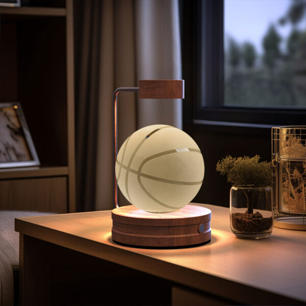 Crystal Ball Cosmic Dinosaur Indoor Night Light USB Power Warm
