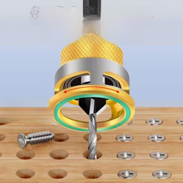 Countersink Drill Bit — Adjustable Depth