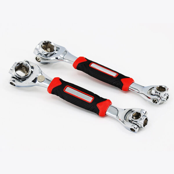 52-Piece Socket Wrench Set — 8–19 mm Multi-Function