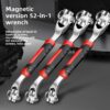 52-Piece Socket Wrench Set — 8–19 mm Multi-Function