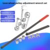 Pulley Holder Wrench Set — Adjustable Spanner with Pins