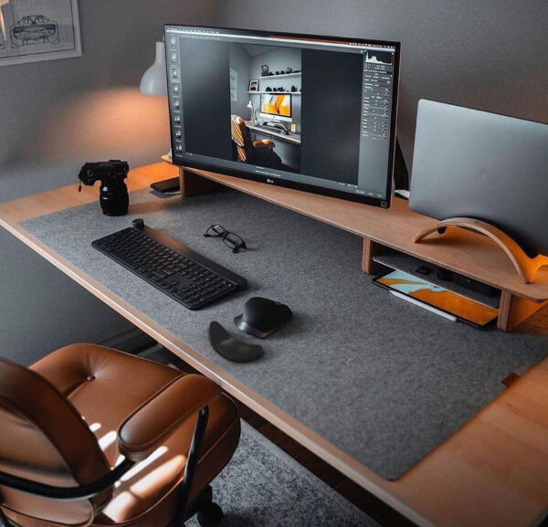 Ergonomic Mouse Wrist Rest Mouse Pads Silicon Gel Non-slip Streamline